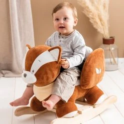 Nattou Rode Panda - Hobbelpaard - Schommelpaard - 10 Tot 36 Maand -Babygyms || hobbelfiguren || vormenstoven Winkel 550x550 729