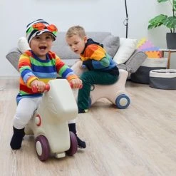 LittleTom 2-in-1 Hobbelpaard En Voertuig - Kinderen Vanaf 1 Jaar - Baby Hobbeldier Binnen En Buiten -Babygyms || hobbelfiguren || vormenstoven Winkel 550x550 731