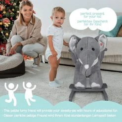 Infantastic- Hobbeldier, Schommel Olifant, Hobbel Olifant-muziekfunctie -Babygyms || hobbelfiguren || vormenstoven Winkel 550x550 735