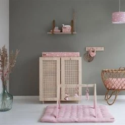 Little Dutch Houten Babygym - Oceaan - Roze -Babygyms || hobbelfiguren || vormenstoven Winkel 550x550 75