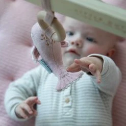 Little Dutch Houten Babygym - Oceaan - Roze -Babygyms || hobbelfiguren || vormenstoven Winkel 550x550 77