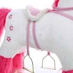 Merkloos Deuba - Hobbelfiguur -Eenhoorn - Stijgbeugel - Veiligheidsgordel -Babygyms || hobbelfiguren || vormenstoven Winkel 550x550 796