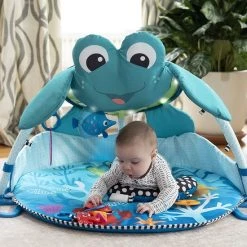 Babygym, Baby Cadeau - Jongen & Meisje, Dierenvriendjes Speelmat, Interactief Speelgoed - Multikleuren. -Babygyms || hobbelfiguren || vormenstoven Winkel 550x550 804