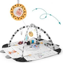 Viking Choice Babygym - Met Hangers - 110x100x53 Cm - Opvouwbare Rand -Babygyms || hobbelfiguren || vormenstoven Winkel 550x551 5