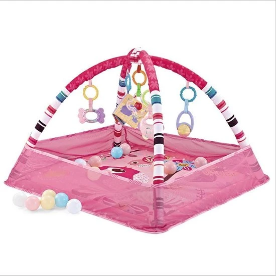 Toys&stuff Babygym- Baby Speelkleed – Baby Speelgoed – Baby Speelmat - Zwart - Cadeau 5 Toys&stuff Babygym- Baby Speelkleed – Baby Speelgoed – Baby Speelmat - Zwart - Cadeau - Afbeelding 5