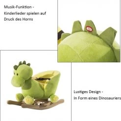 Merkloos Hobbeldraak Gemaakt Van Polar Fleece - Hobbelpaard - Hobbeldier -Babygyms || hobbelfiguren || vormenstoven Winkel 550x555 4