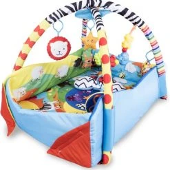 Lionelo Anika Plus - Babygym - 2 In 1 Speelkleed - 5 Speelgoed -Babygyms || hobbelfiguren || vormenstoven Winkel 550x556 2