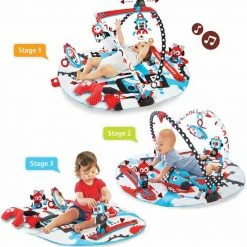 Yookidoo Speelkleed Met Bogen Gymotion Robo Playland -Babygyms || hobbelfiguren || vormenstoven Winkel 550x559 2