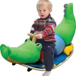 Wonder-World Hobbelkrokodil Wonderwold 90x36x48 Cm