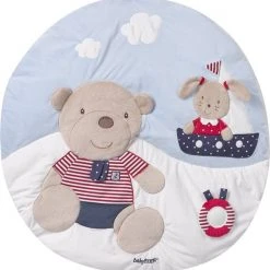 Babygym, Baby Cadeau - Jongen & Meisje, Dierenvriendjes Speelmat, Interactief Speelgoed - Multikleuren. -Babygyms || hobbelfiguren || vormenstoven Winkel 550x565 3