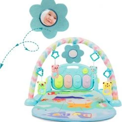 Viking Choice Baby Gym - Met Speelboog - Met Piano - 75x69x45 Cm -Babygyms || hobbelfiguren || vormenstoven Winkel 550x567 3