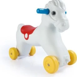 Moony Hobbelpaard – Wit Met Groen – Hobbelfiguur - Schommelpaardje Baby – Hobbeldier – Hobbelpaard 1 Jaar – Schommeldier - Hobbelpaard Baby – Schommelpaard - Speelgoed Paard – Rijdend Paard – Hobbelpaard 2 Jaar – Hobbelpaard 3 Jaar -Babygyms || hobbelfiguren || vormenstoven Winkel 550x570 1