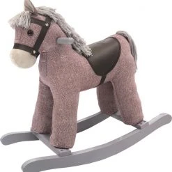 Tryco Milo Roze Hobbelpaard 18m+ TR-120107 -Babygyms || hobbelfiguren || vormenstoven Winkel 550x571 8