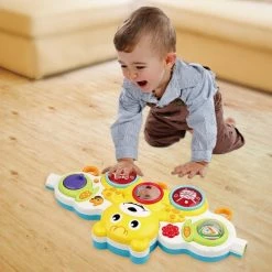 Bo Jungle B-Activity Arch Music & Lights Bear -Babygyms || hobbelfiguren || vormenstoven Winkel 550x572 2