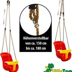LittleTom Babyschommel 45x36x38 Cm - Kinderen Schommelstoel Baby Tuinschommel -Babygyms || hobbelfiguren || vormenstoven Winkel 550x573 2