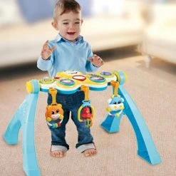 Bo Jungle B-Activity Arch Music & Lights Bear -Babygyms || hobbelfiguren || vormenstoven Winkel 550x575 1