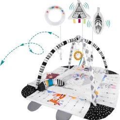 Viking Choice Babygym - Met Hangers - 110x100x53 Cm - Opvouwbare Rand -Babygyms || hobbelfiguren || vormenstoven Winkel 550x578 1