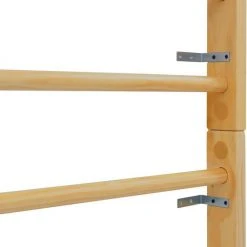 VidaXL Wandklimrek 80x55x220 Cm Hout -Babygyms || hobbelfiguren || vormenstoven Winkel 550x587