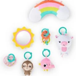 Bright Starts Floor Of Fun Activity Gym Speelkleed En Poppenhuis K11747 -Babygyms || hobbelfiguren || vormenstoven Winkel 550x596 2