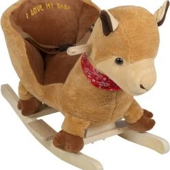 BabyGO Hobbeldier - Schommeldier - Hobbelpaard - Lama -Babygyms || hobbelfiguren || vormenstoven Winkel 550x599