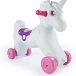 Moony Hobbelpaard – Wit Met Roze – Paarden - Schommelpaardje Baby – Unicorn – Hobbeldier – Hobbelpaard 1 Jaar – Schommeldier - Hobbelpaard Baby – Schommelpaard - Speelgoed Paard – Rijdend Paard - Speelgoed Paarden Meisjes -Babygyms || hobbelfiguren || vormenstoven Winkel 550x600 3