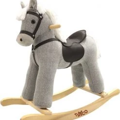 Tryco Milo Grijs Hobbelpaard 18m+ TR-120106 -Babygyms || hobbelfiguren || vormenstoven Winkel 550x605 2