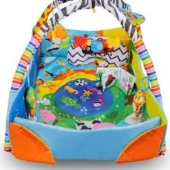 Lionelo Anika Plus - Babygym - 2 In 1 Speelkleed - 5 Speelgoed -Babygyms || hobbelfiguren || vormenstoven Winkel 550x608
