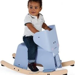 Janod Hobbelpaard Olifant -Babygyms || hobbelfiguren || vormenstoven Winkel 550x622 4