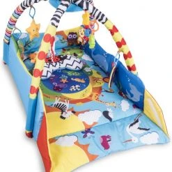 Lionelo Anika Plus - Babygym - 2 In 1 Speelkleed - 5 Speelgoed -Babygyms || hobbelfiguren || vormenstoven Winkel 550x625