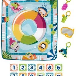 Fisher-Price - Speelmat Met Zwembadthema - Activiteitenmat -Babygyms || hobbelfiguren || vormenstoven Winkel 550x636