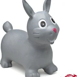 Hippy Skippy Konijn Skippybal - 81 Cm - Grijs -Babygyms || hobbelfiguren || vormenstoven Winkel 550x637 1