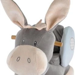 Nattou Ezel Cappuccino - Hobbelpaard - Schommelpaard - 10 Tot 36 Maand -Babygyms || hobbelfiguren || vormenstoven Winkel 550x637 2