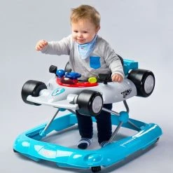 Sevils Baby WALKER SPEEDER BLAUW -Babygyms || hobbelfiguren || vormenstoven Winkel 550x639 3