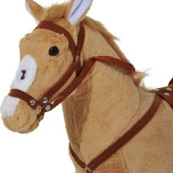 Merkloos Kinderpaard Staand Paard - -Babygyms || hobbelfiguren || vormenstoven Winkel 550x645 1