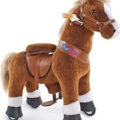 PonyCycle Lichtbruin Met Witte Bles, Klein - Ux324‎‎