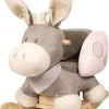 Nattou - Hobbelpaard Schommelpaard - Ezel Cappuccino Roze