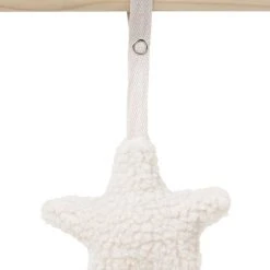 Jollein Babygym Speeltjes - Moon - Nougat - 4 Stuks -Babygyms || hobbelfiguren || vormenstoven Winkel 550x705