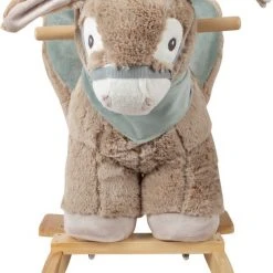 Small Foot Company Small Foot - Rocking Donkey With Seat -Babygyms || hobbelfiguren || vormenstoven Winkel 550x707 5