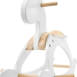 Mamabrum - Hobbelpaard - Wit - Schommelpaard - Hobbeldier - Hout - Schommeldier Wip 1 2 3 Jaar Hobbelfiguur Baby Hobbeldieren Schommelpaardje Schommeldieren -Babygyms || hobbelfiguren || vormenstoven Winkel 550x717 2
