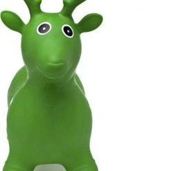 Hippy Skippy - Hert Groen -Babygyms || hobbelfiguren || vormenstoven Winkel 550x720 1