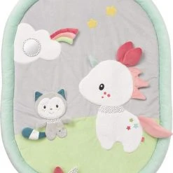 Babygym, Baby Cadeau - Jongen & Meisje, Dierenvriendjes Speelmat, Interactief Speelgoed - Multikleuren. -Babygyms || hobbelfiguren || vormenstoven Winkel 550x724 2