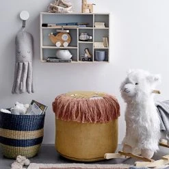 Bloomingville Mini Bloomingville - Kinto Rocking Toy - Speelgoed Hobbelfiguur - Lama -Babygyms || hobbelfiguren || vormenstoven Winkel 550x734 1