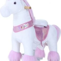 PonyCycle Eenhoorn Glitter Roze, Klein - U302‎‎