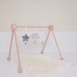 Jabadabado Babygym Hout -Babygyms || hobbelfiguren || vormenstoven Winkel 550x759