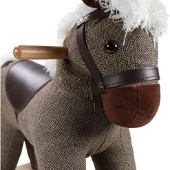 Tryco Milo Bruin Hobbelpaard 18m+ TR-120108 -Babygyms || hobbelfiguren || vormenstoven Winkel 550x771 1