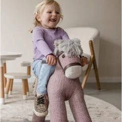 Tryco Milo Grijs Hobbelpaard 36m+ TR-120109 -Babygyms || hobbelfiguren || vormenstoven Winkel 550x820 7