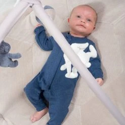 Baby's Only Baby Speelkleed Met Boog - Baby Gym - Playmat - Speelmat Sense - Vintage Blue/Kiezelgrijs/Wit - Zachte Rib Corduroy Stof - 94x83 Cm -Babygyms || hobbelfiguren || vormenstoven Winkel 550x824 13