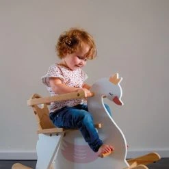 Tryco Zwaan Houten Hobbeldier TR-353011 -Babygyms || hobbelfiguren || vormenstoven Winkel 550x825 43